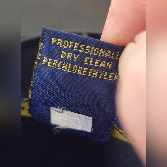 Charter Club 6P Navy Blue 100% SILK Slvless Maxi Women’s Shirt Dress - Picture 7 of 10